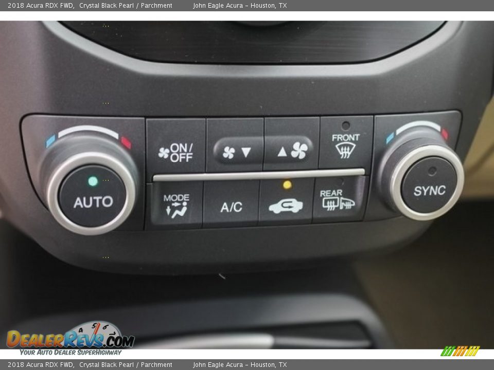 2018 Acura RDX FWD Crystal Black Pearl / Parchment Photo #33