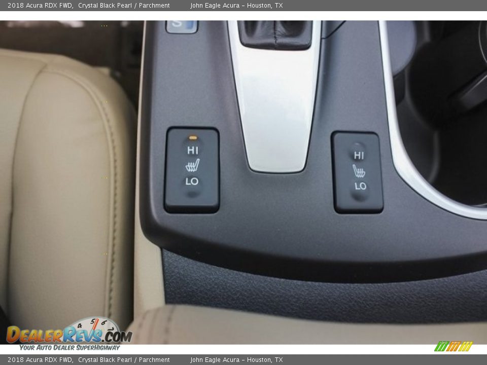 2018 Acura RDX FWD Crystal Black Pearl / Parchment Photo #35