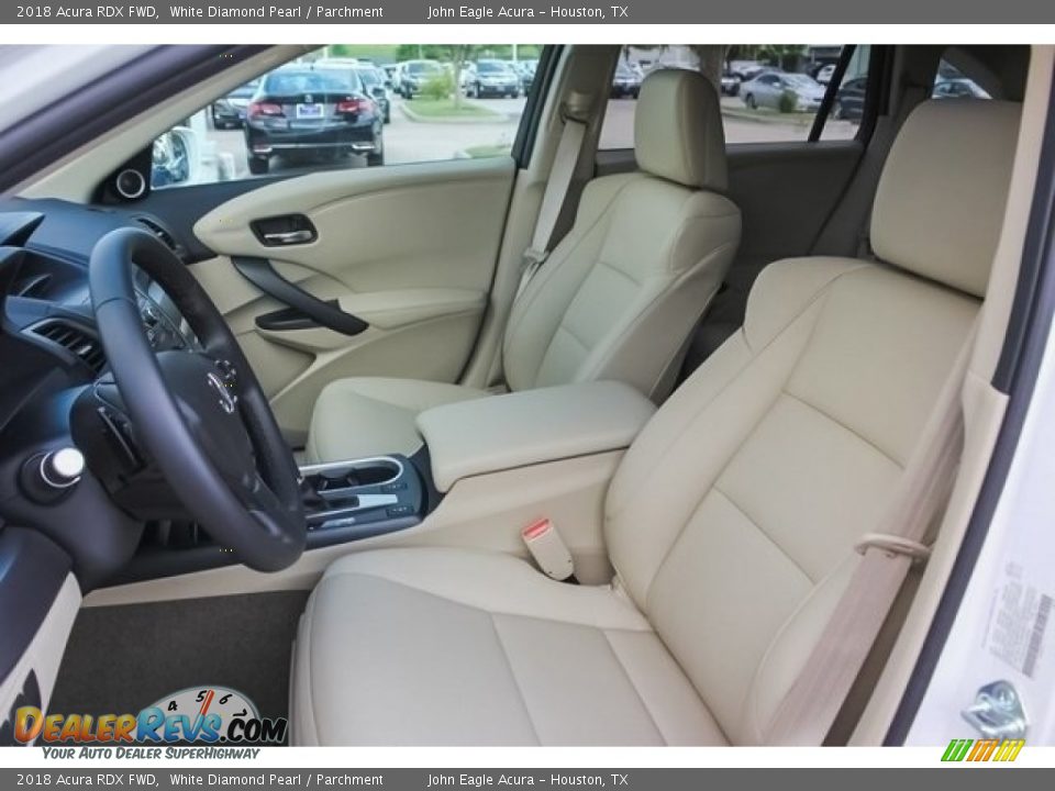 2018 Acura RDX FWD White Diamond Pearl / Parchment Photo #15