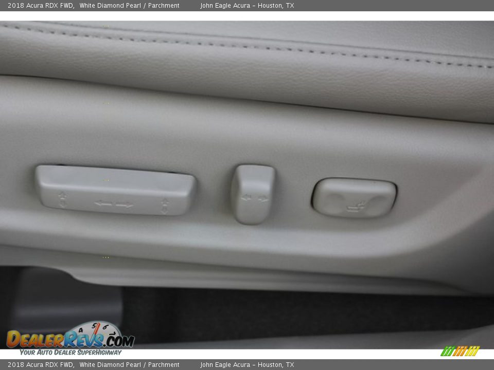 2018 Acura RDX FWD White Diamond Pearl / Parchment Photo #27