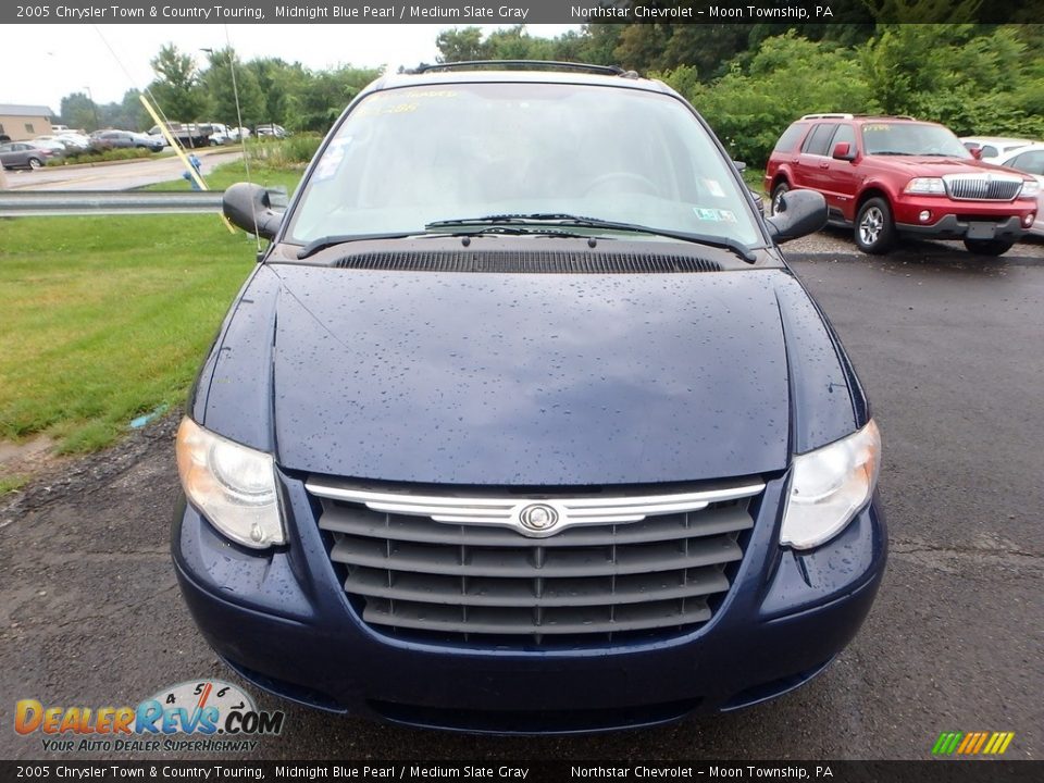 2005 Chrysler Town & Country Touring Midnight Blue Pearl / Medium Slate Gray Photo #6