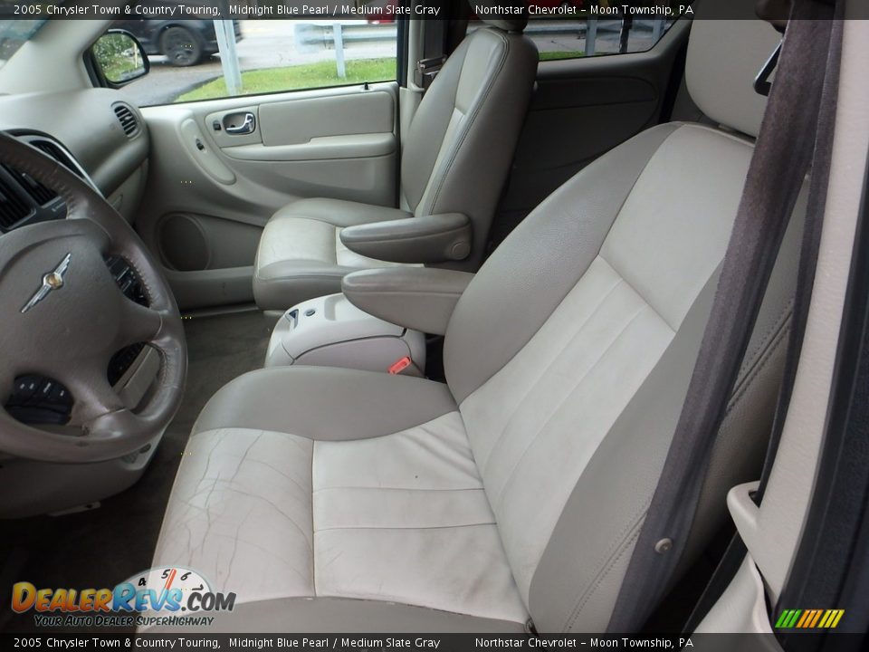 2005 Chrysler Town & Country Touring Midnight Blue Pearl / Medium Slate Gray Photo #8