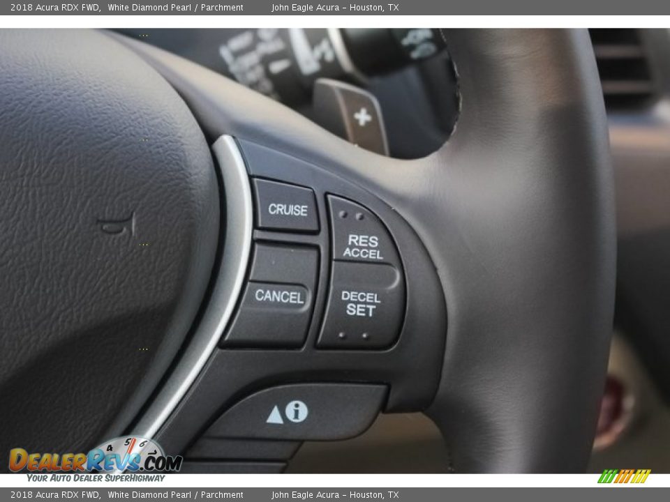 2018 Acura RDX FWD White Diamond Pearl / Parchment Photo #32