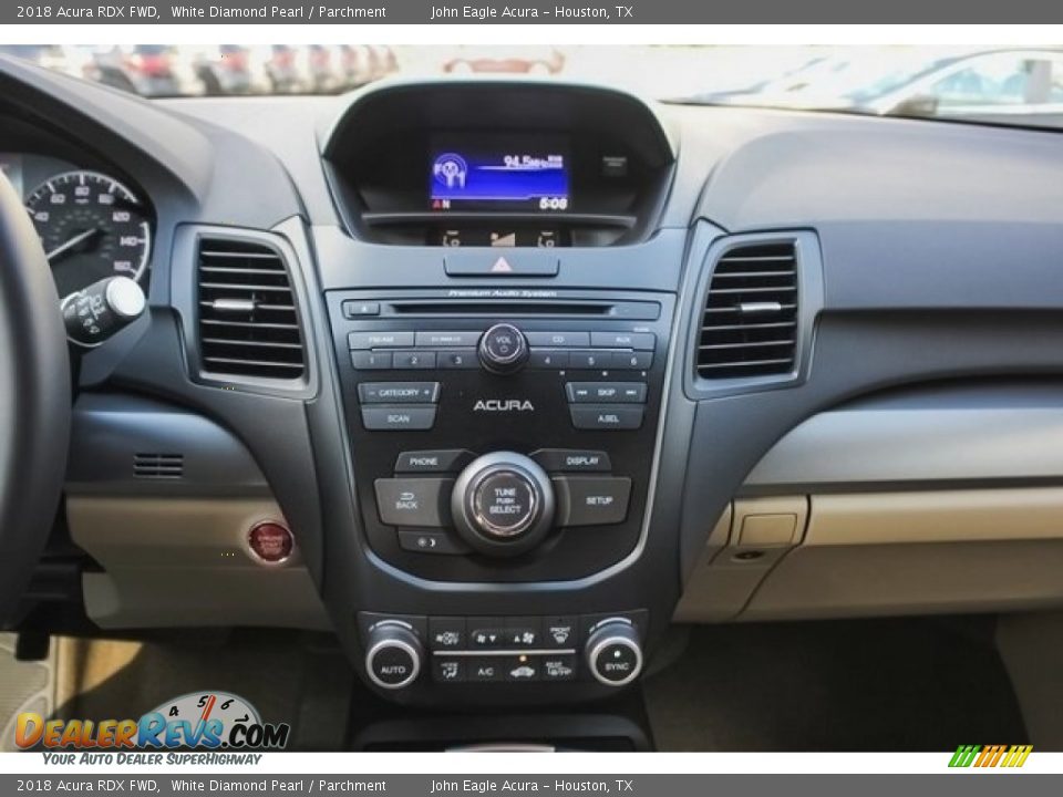 2018 Acura RDX FWD White Diamond Pearl / Parchment Photo #34