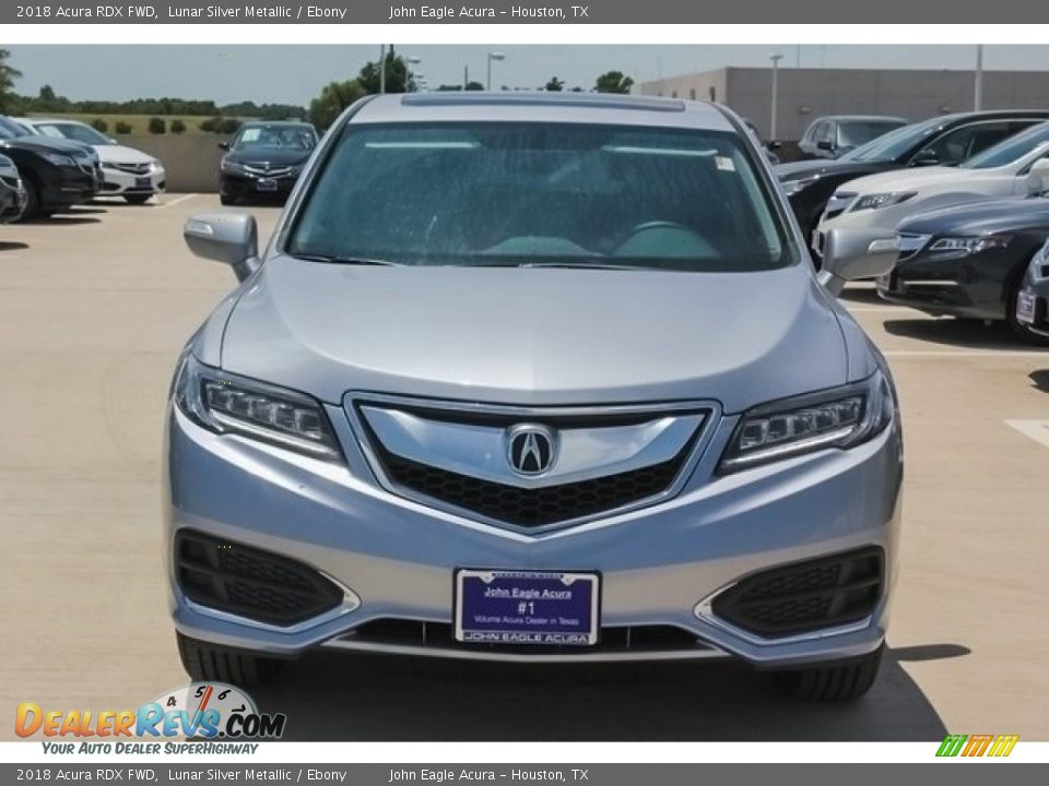2018 Acura RDX FWD Lunar Silver Metallic / Ebony Photo #2