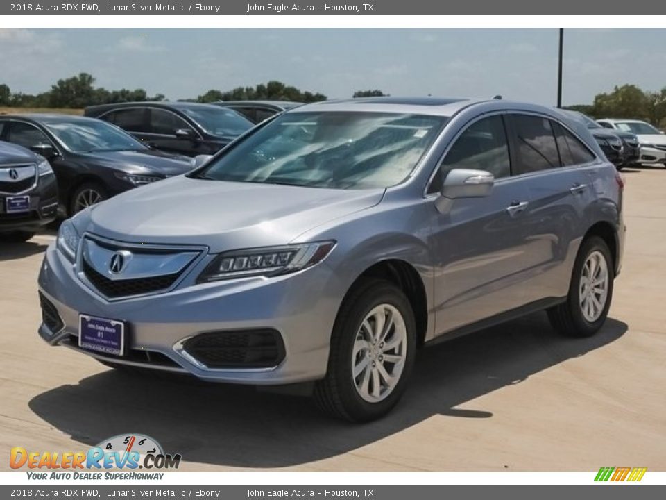 2018 Acura RDX FWD Lunar Silver Metallic / Ebony Photo #3