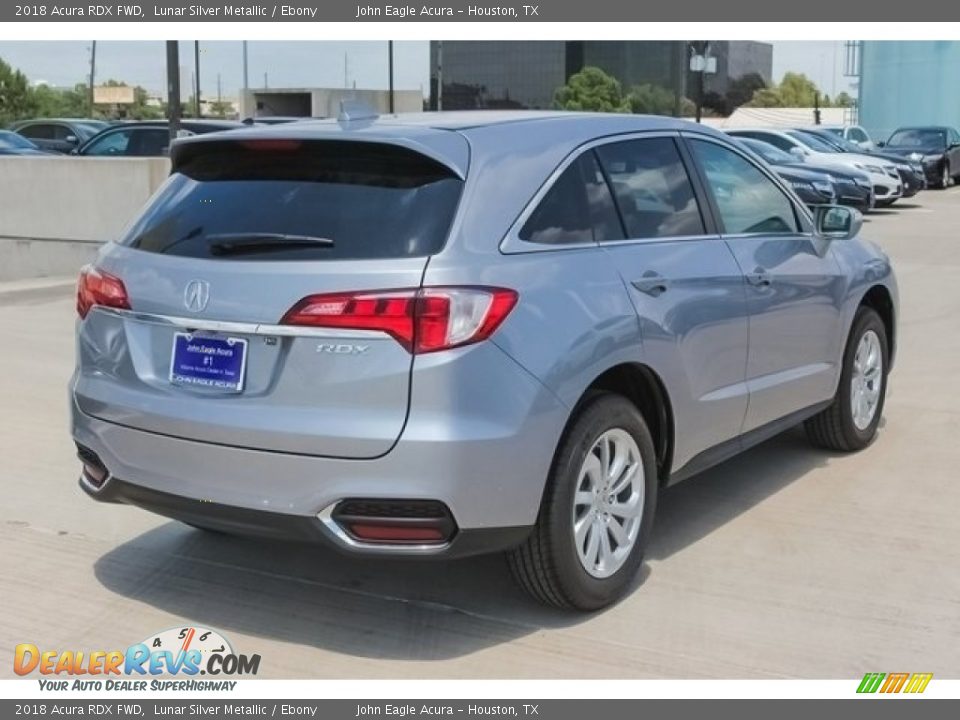 2018 Acura RDX FWD Lunar Silver Metallic / Ebony Photo #7