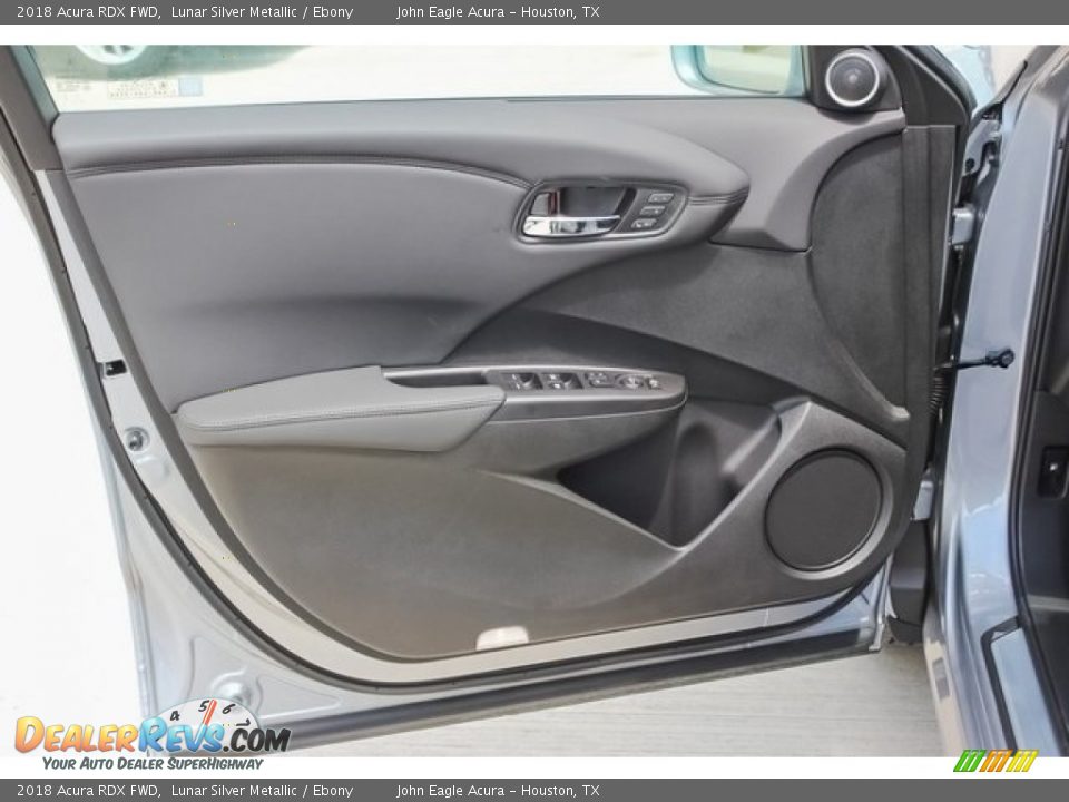 2018 Acura RDX FWD Lunar Silver Metallic / Ebony Photo #12