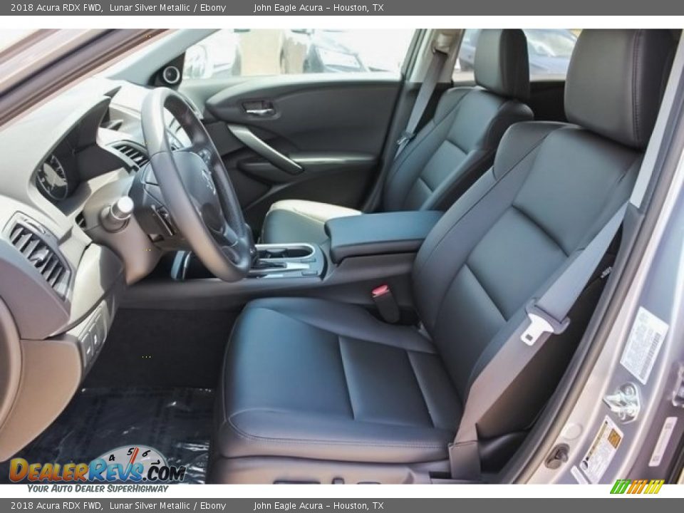 2018 Acura RDX FWD Lunar Silver Metallic / Ebony Photo #13