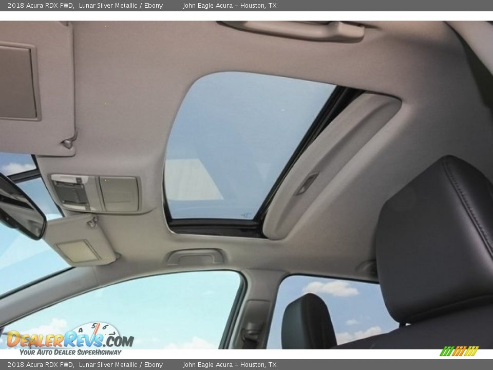 2018 Acura RDX FWD Lunar Silver Metallic / Ebony Photo #14