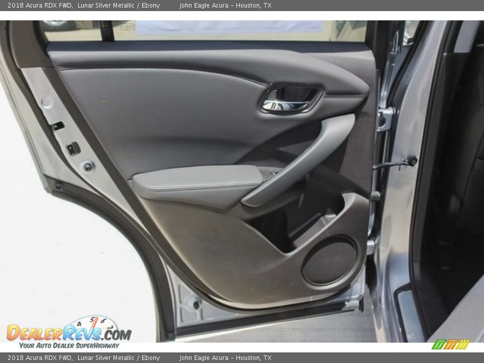 2018 Acura RDX FWD Lunar Silver Metallic / Ebony Photo #15