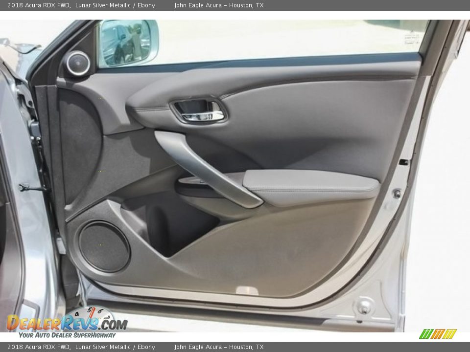 2018 Acura RDX FWD Lunar Silver Metallic / Ebony Photo #21