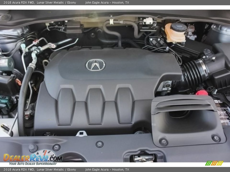 2018 Acura RDX FWD Lunar Silver Metallic / Ebony Photo #23