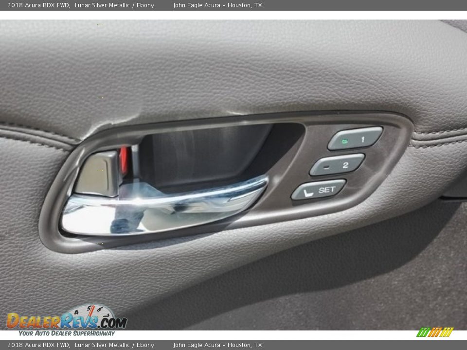 2018 Acura RDX FWD Lunar Silver Metallic / Ebony Photo #24