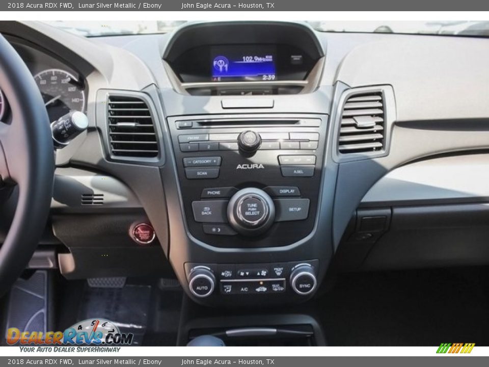 2018 Acura RDX FWD Lunar Silver Metallic / Ebony Photo #28