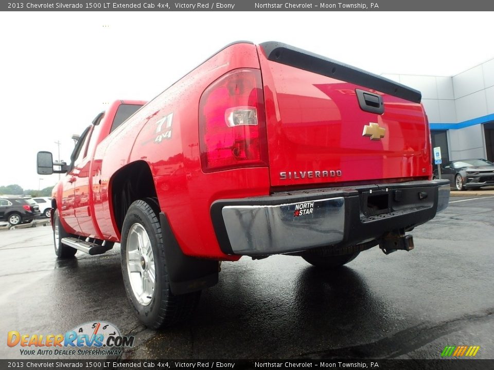 2013 Chevrolet Silverado 1500 LT Extended Cab 4x4 Victory Red / Ebony Photo #5