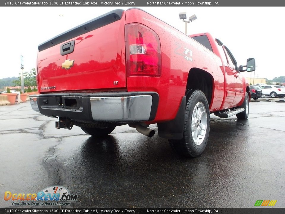 2013 Chevrolet Silverado 1500 LT Extended Cab 4x4 Victory Red / Ebony Photo #8