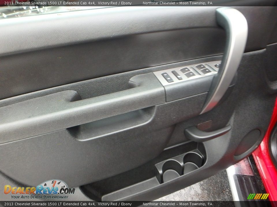2013 Chevrolet Silverado 1500 LT Extended Cab 4x4 Victory Red / Ebony Photo #25
