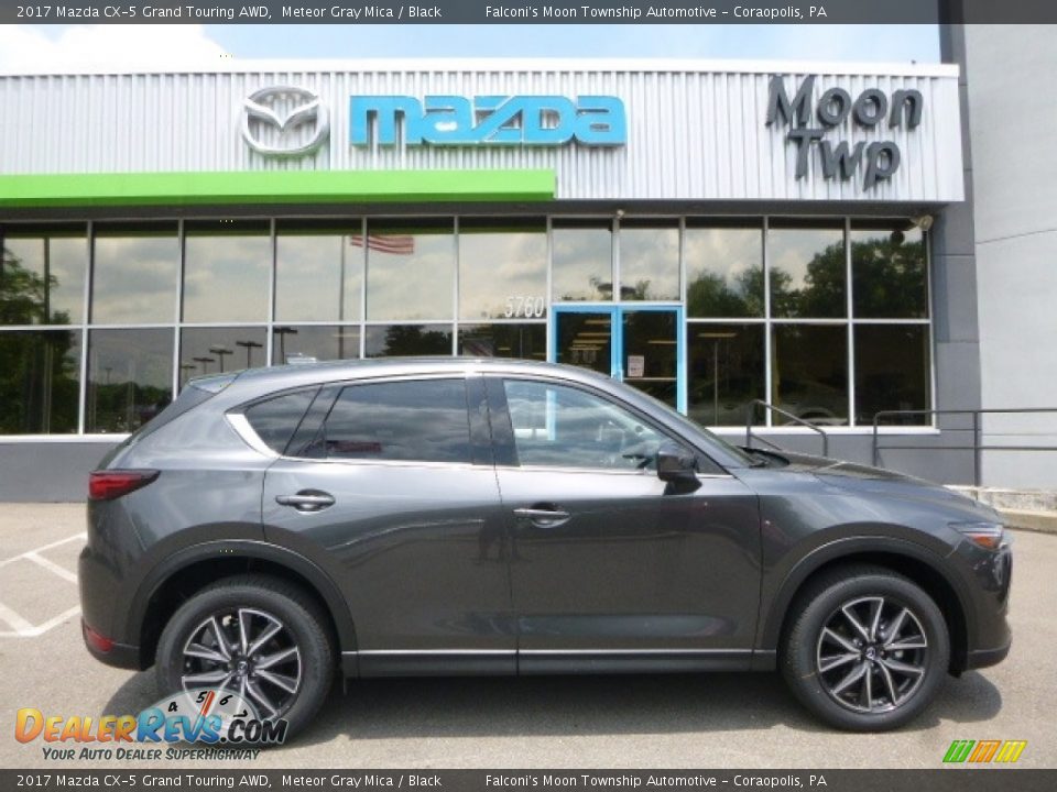 2017 Mazda CX-5 Grand Touring AWD Meteor Gray Mica / Black Photo #1