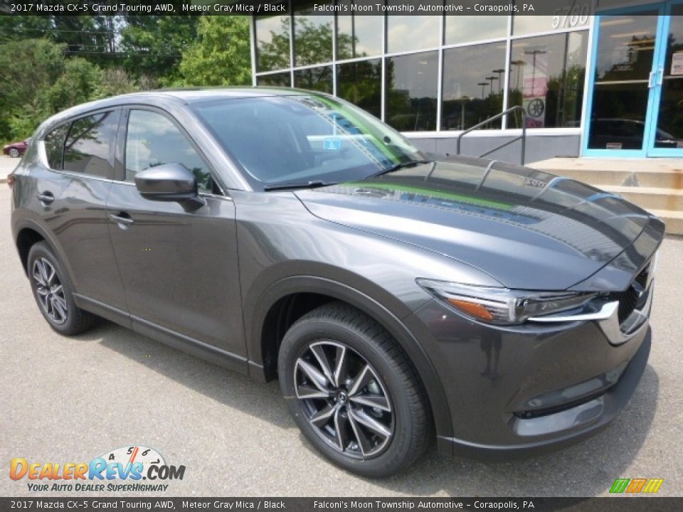 2017 Mazda CX-5 Grand Touring AWD Meteor Gray Mica / Black Photo #3