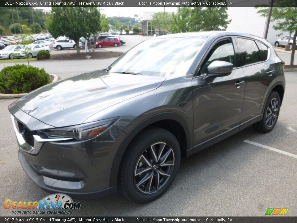 2017 Mazda CX-5 Grand Touring AWD Meteor Gray Mica / Black Photo #5