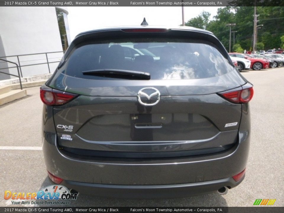 2017 Mazda CX-5 Grand Touring AWD Meteor Gray Mica / Black Photo #6