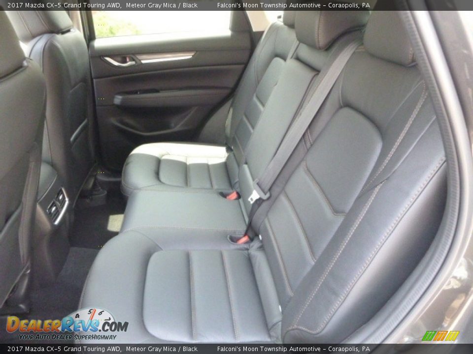 2017 Mazda CX-5 Grand Touring AWD Meteor Gray Mica / Black Photo #8