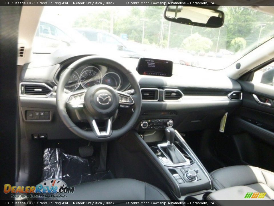 2017 Mazda CX-5 Grand Touring AWD Meteor Gray Mica / Black Photo #9