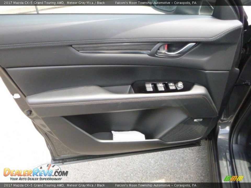 2017 Mazda CX-5 Grand Touring AWD Meteor Gray Mica / Black Photo #10