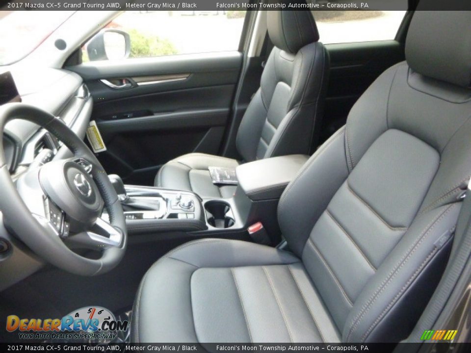 2017 Mazda CX-5 Grand Touring AWD Meteor Gray Mica / Black Photo #11