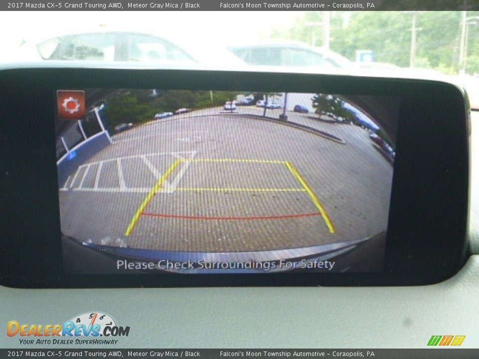 2017 Mazda CX-5 Grand Touring AWD Meteor Gray Mica / Black Photo #15