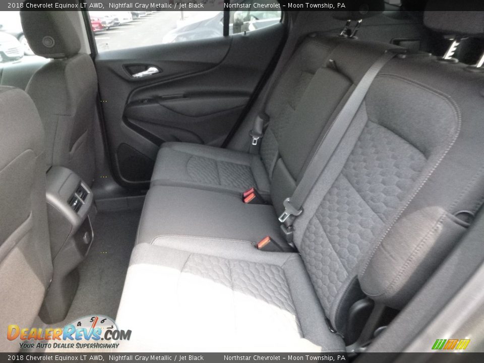 2018 Chevrolet Equinox LT AWD Nightfall Gray Metallic / Jet Black Photo #13