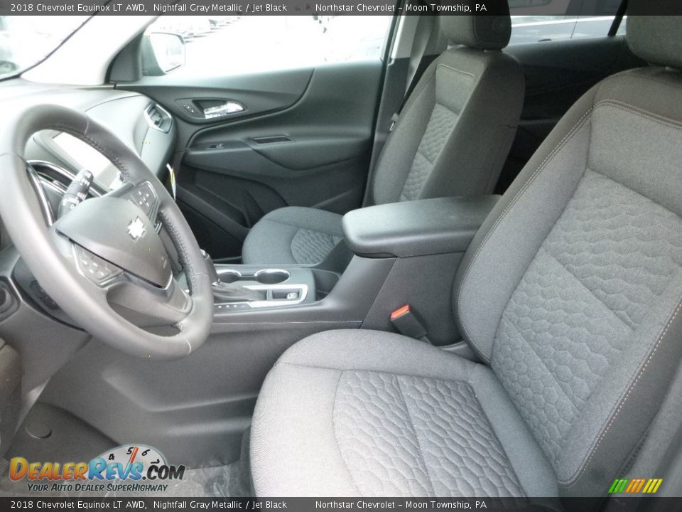 2018 Chevrolet Equinox LT AWD Nightfall Gray Metallic / Jet Black Photo #16
