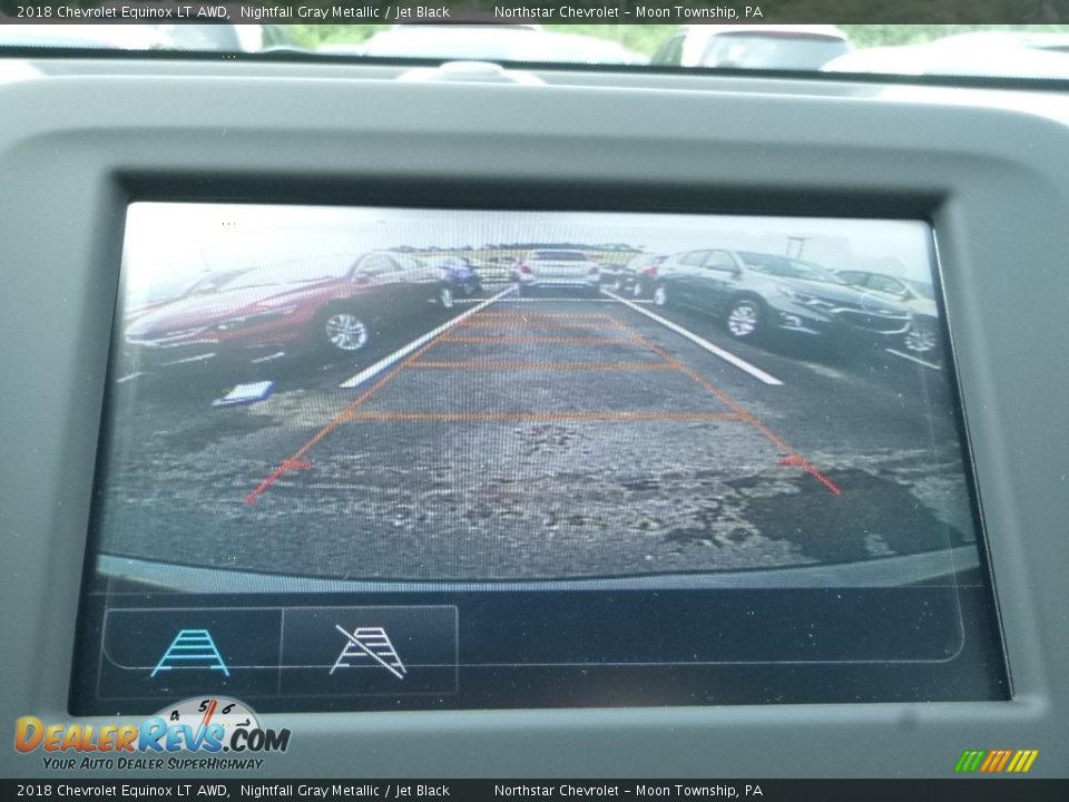 2018 Chevrolet Equinox LT AWD Nightfall Gray Metallic / Jet Black Photo #19