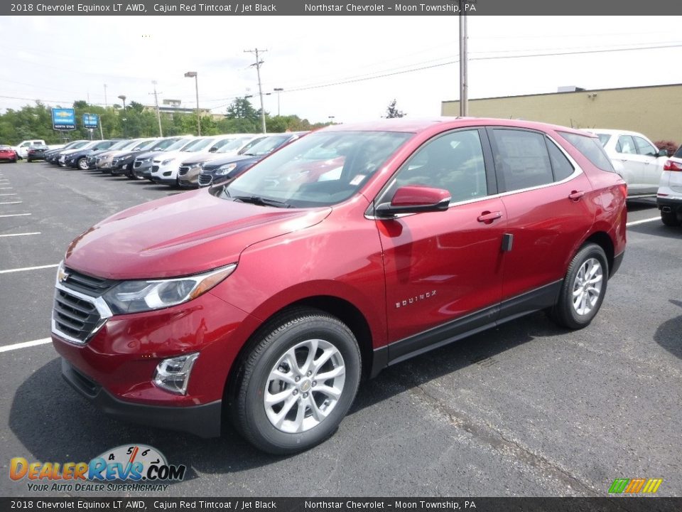 2018 Chevrolet Equinox LT AWD Cajun Red Tintcoat / Jet Black Photo #1