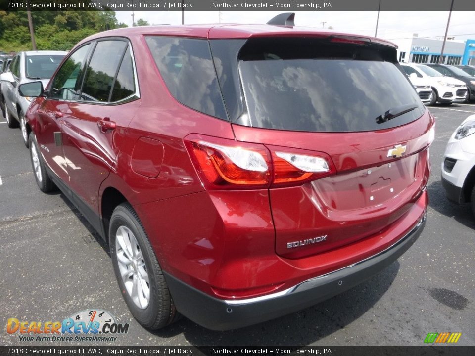 2018 Chevrolet Equinox LT AWD Cajun Red Tintcoat / Jet Black Photo #3