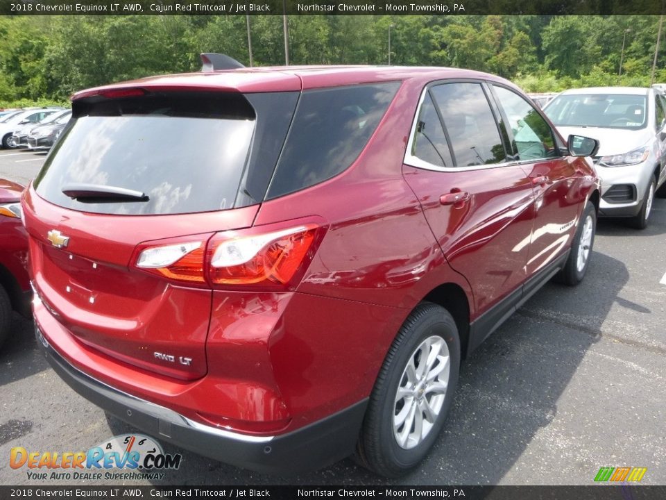 2018 Chevrolet Equinox LT AWD Cajun Red Tintcoat / Jet Black Photo #5