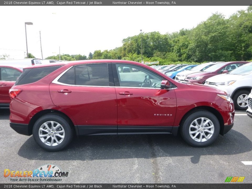 2018 Chevrolet Equinox LT AWD Cajun Red Tintcoat / Jet Black Photo #6