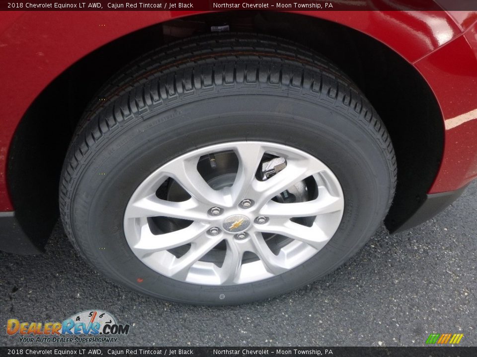 2018 Chevrolet Equinox LT AWD Cajun Red Tintcoat / Jet Black Photo #8