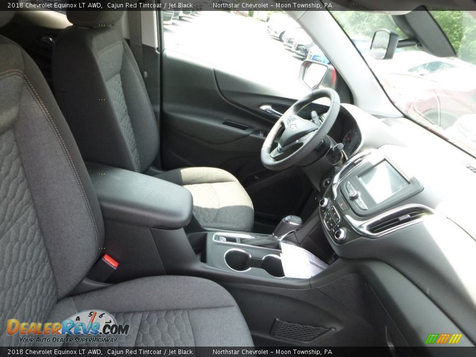 2018 Chevrolet Equinox LT AWD Cajun Red Tintcoat / Jet Black Photo #9