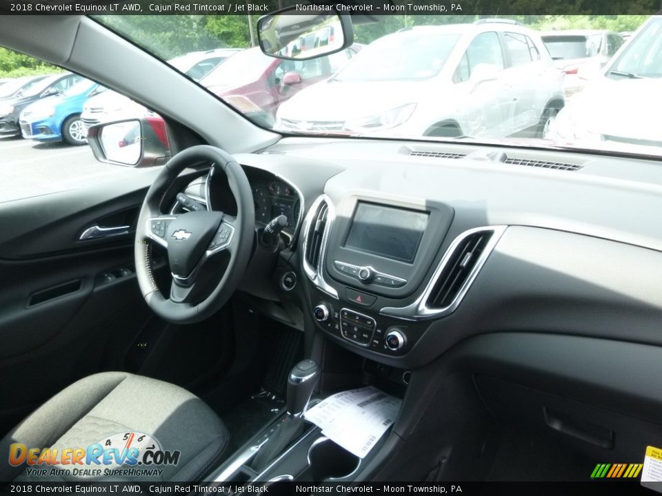 2018 Chevrolet Equinox LT AWD Cajun Red Tintcoat / Jet Black Photo #10