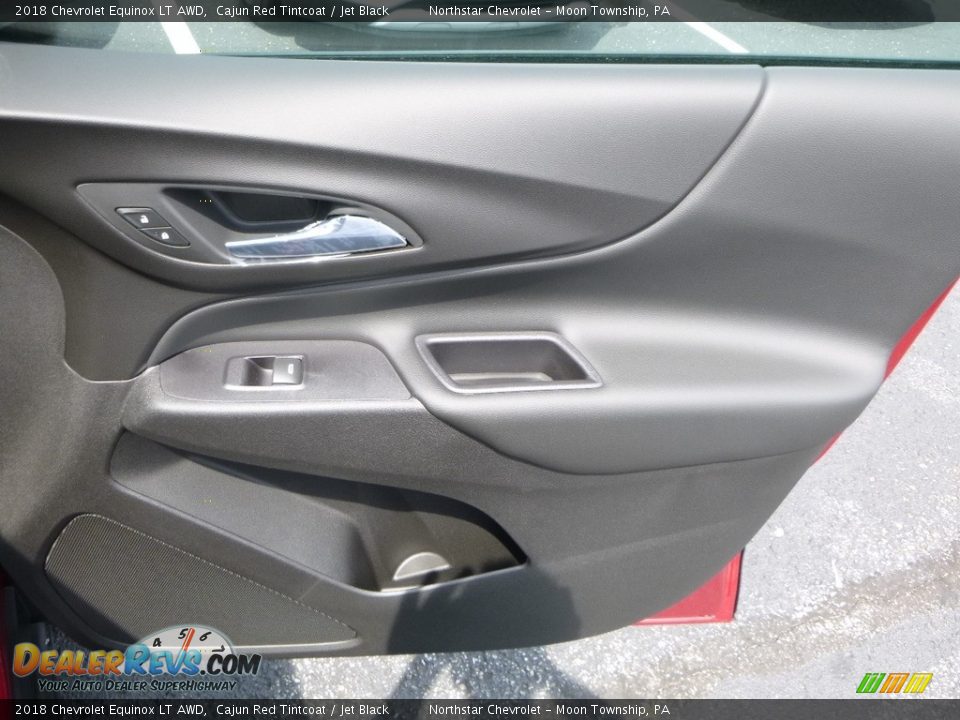2018 Chevrolet Equinox LT AWD Cajun Red Tintcoat / Jet Black Photo #11