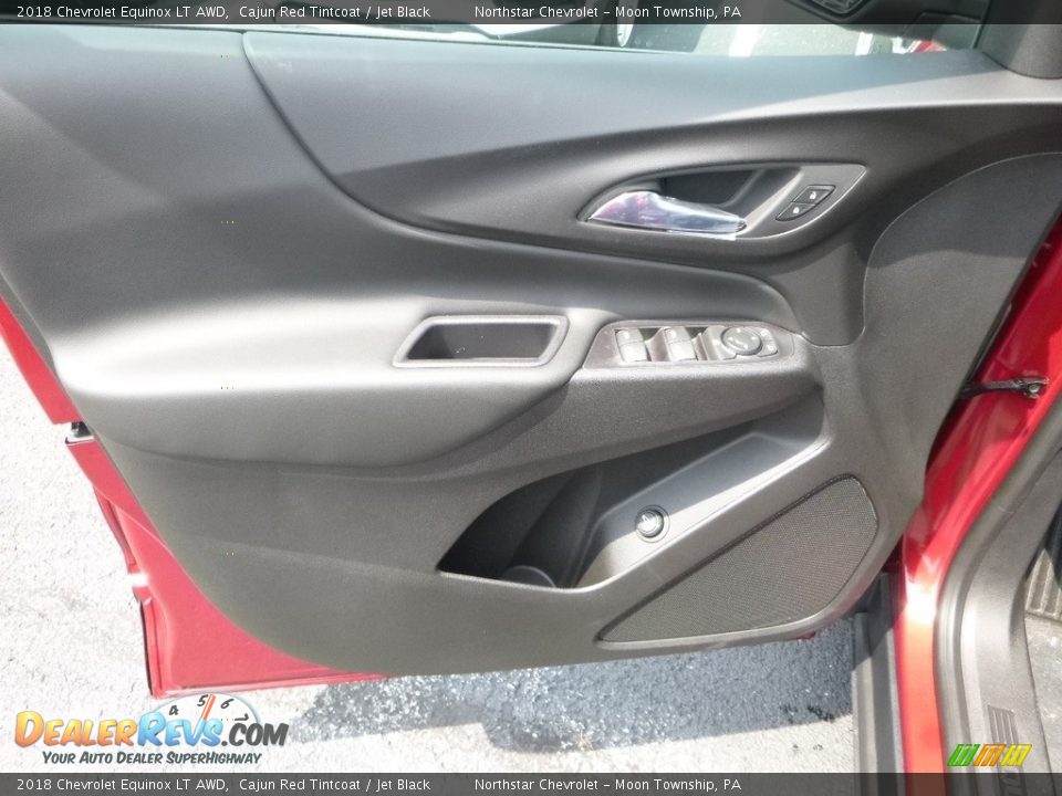 2018 Chevrolet Equinox LT AWD Cajun Red Tintcoat / Jet Black Photo #13