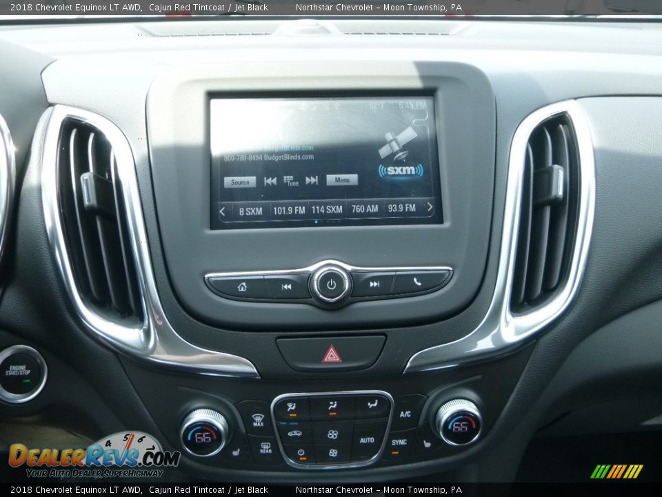 2018 Chevrolet Equinox LT AWD Cajun Red Tintcoat / Jet Black Photo #16