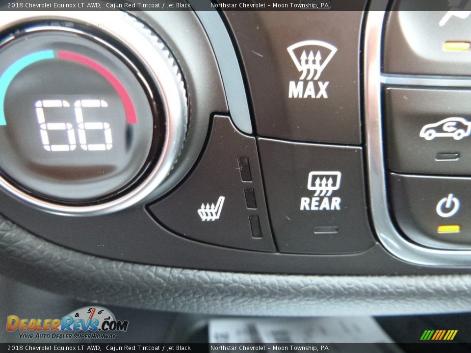 2018 Chevrolet Equinox LT AWD Cajun Red Tintcoat / Jet Black Photo #17