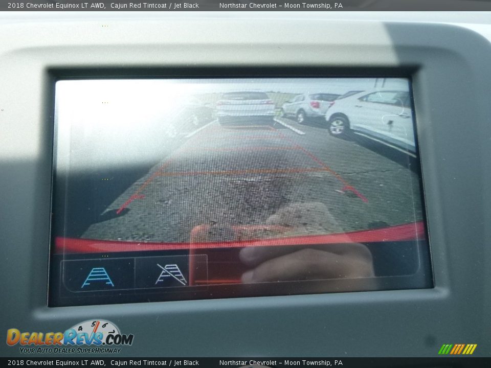 2018 Chevrolet Equinox LT AWD Cajun Red Tintcoat / Jet Black Photo #18