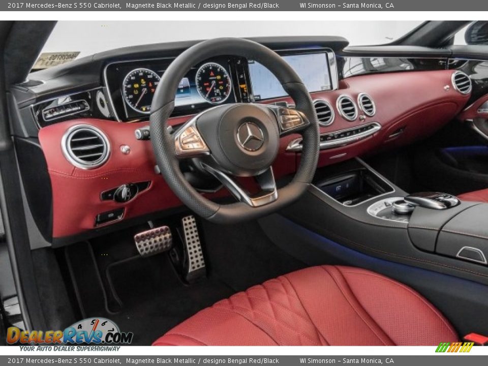 Dashboard of 2017 Mercedes-Benz S 550 Cabriolet Photo #6