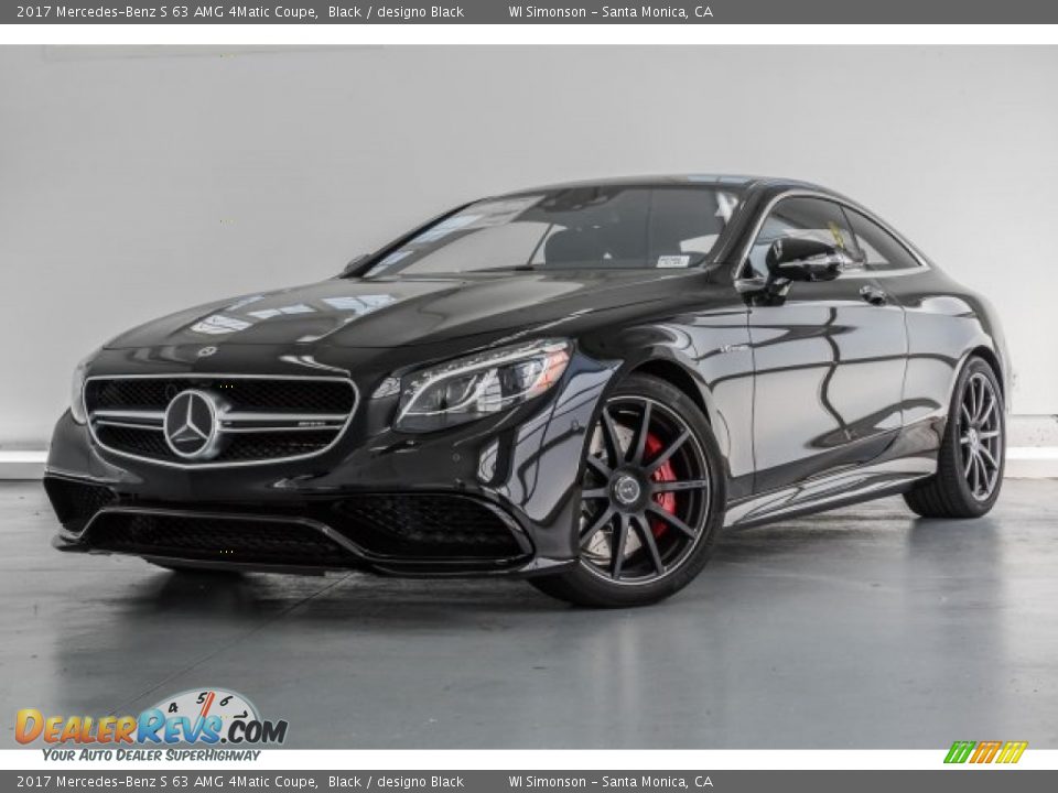 2017 Mercedes-Benz S 63 AMG 4Matic Coupe Black / designo Black Photo #14