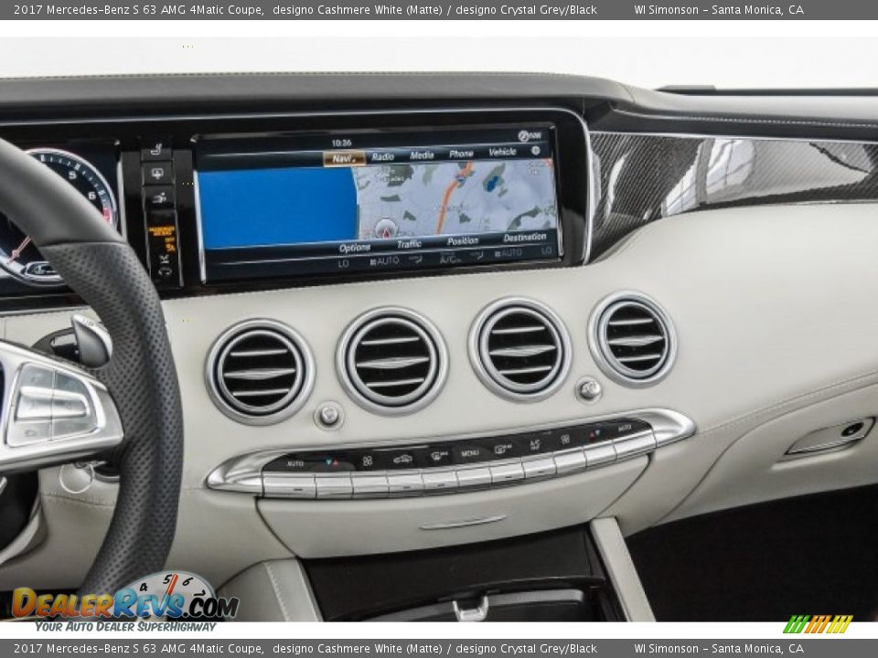 Controls of 2017 Mercedes-Benz S 63 AMG 4Matic Coupe Photo #5
