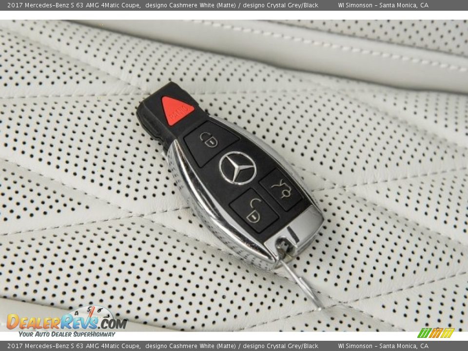Keys of 2017 Mercedes-Benz S 63 AMG 4Matic Coupe Photo #11